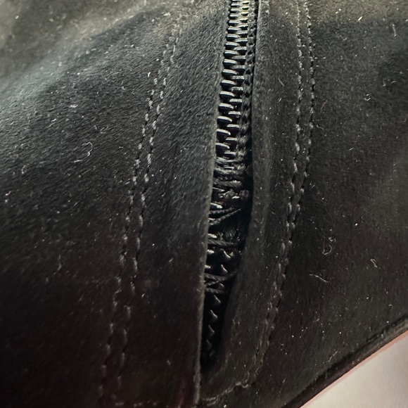 Robert Clergerie “secret” Black Suede Ankle Boots - Picture 11 of 12